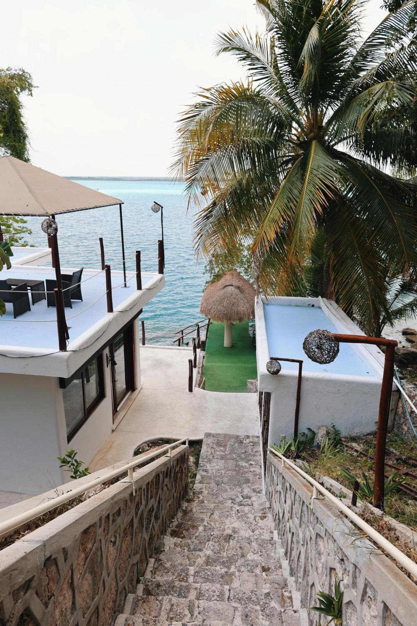 Tucan Lagoon Front Bacalar