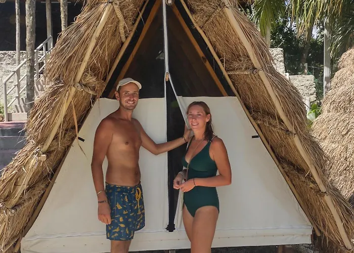 Glamping Asana Bacalar - Yoga & Canoa - Free Bikes