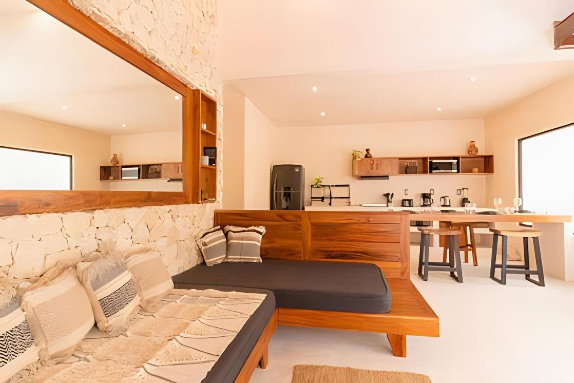 Apartamento Casa De Piedra - Departamentos Bacalar- *
