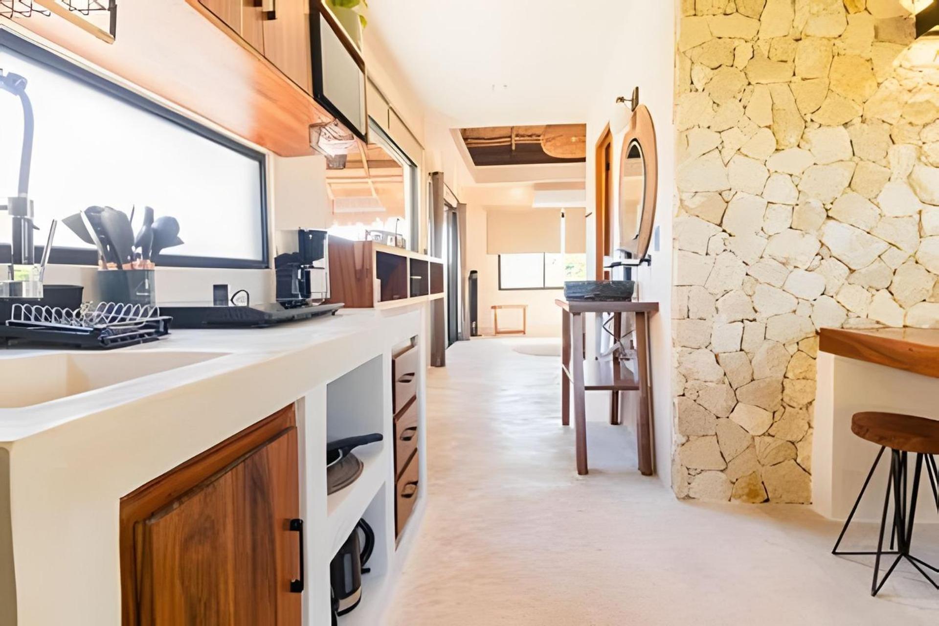 Apartamento Casa De Piedra - Departamentos Bacalar- Bacalar
