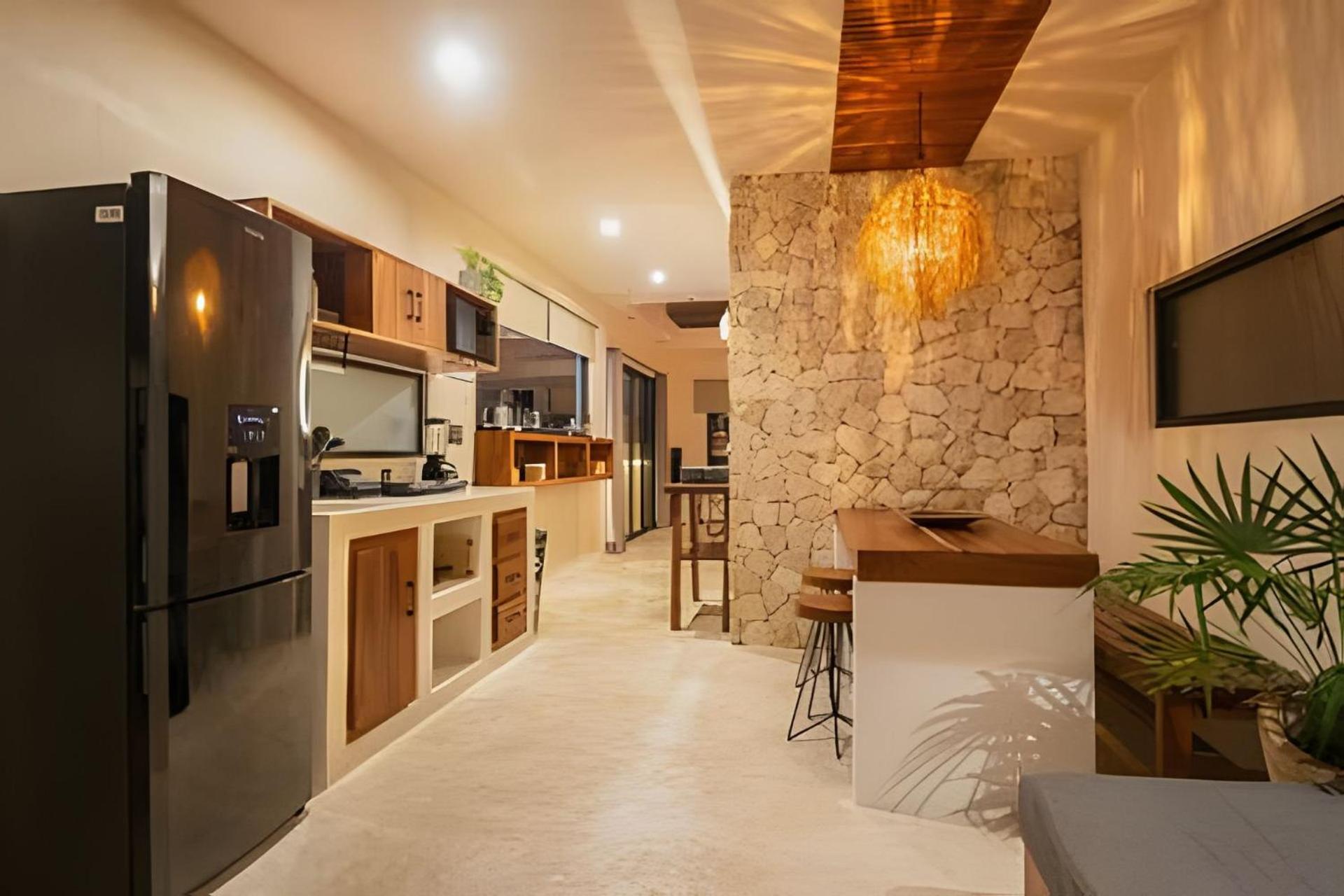 Apartamento Casa De Piedra - Departamentos Bacalar- *