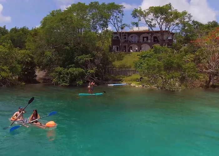 Hotel Secreto Frente A Laguna Bacalar - Opciones Todo Incluido