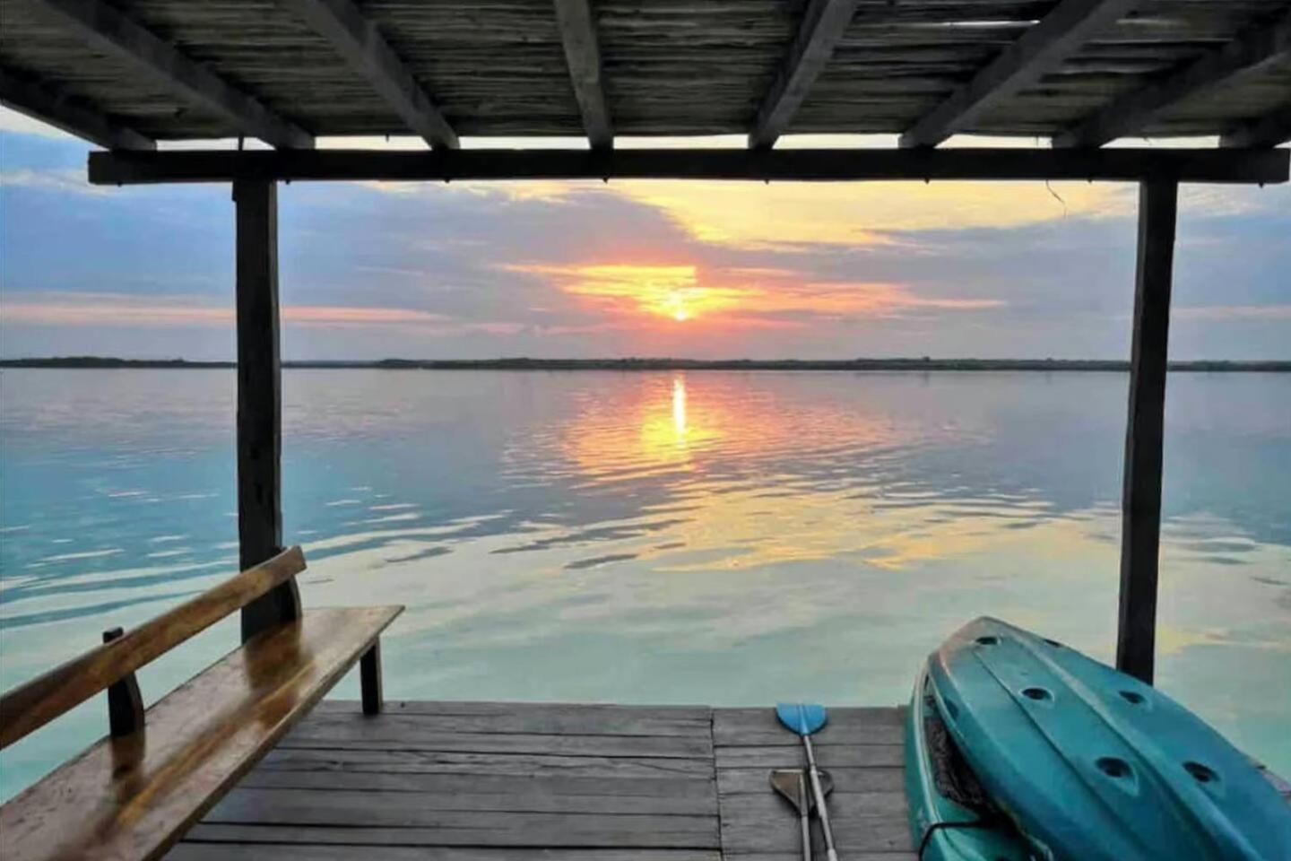 Ecostay Sukha- Ecologicas Frente A La Laguna Villa Bacalar
