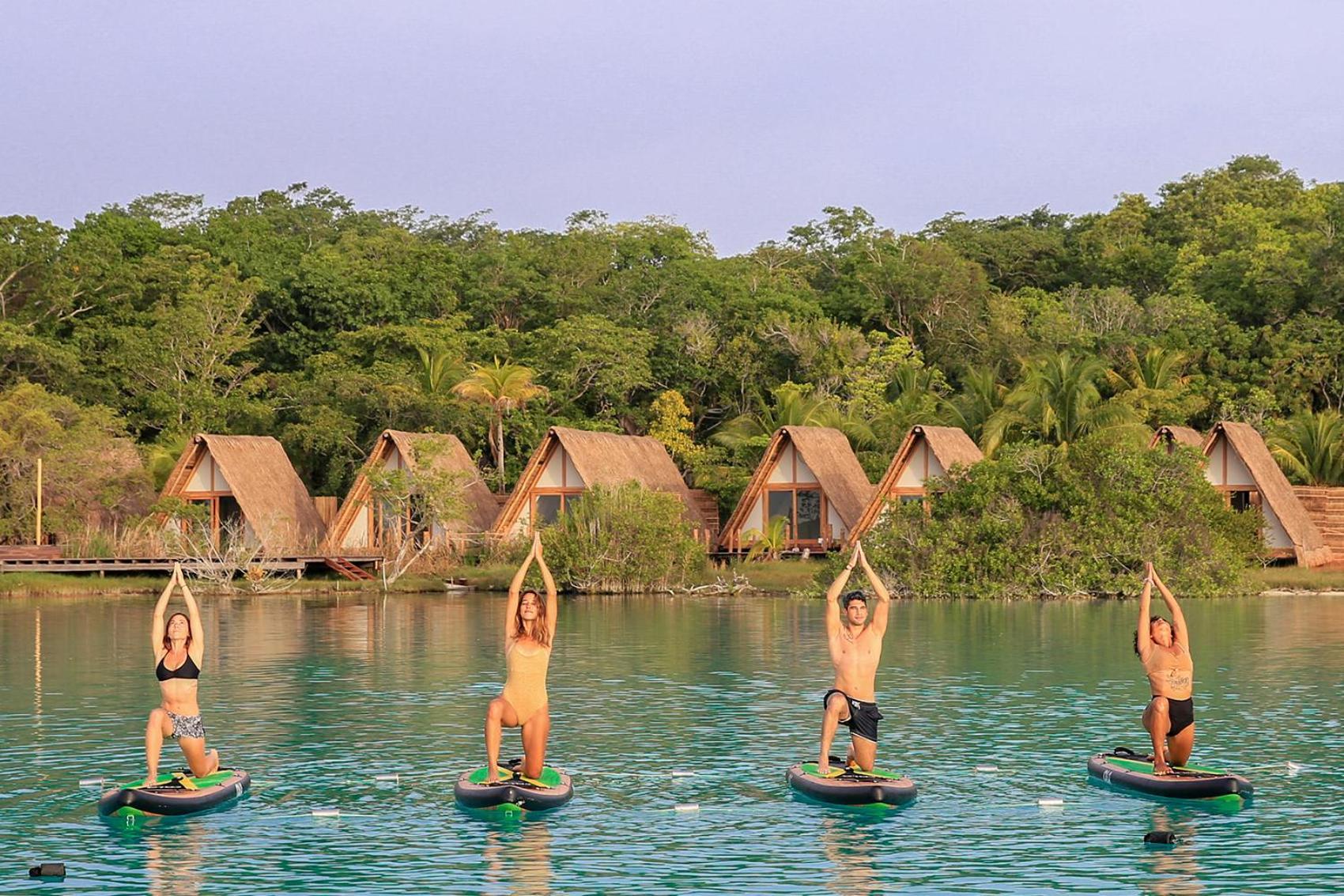 Chalet Casa Laila Cozy House In Bacalar Center *