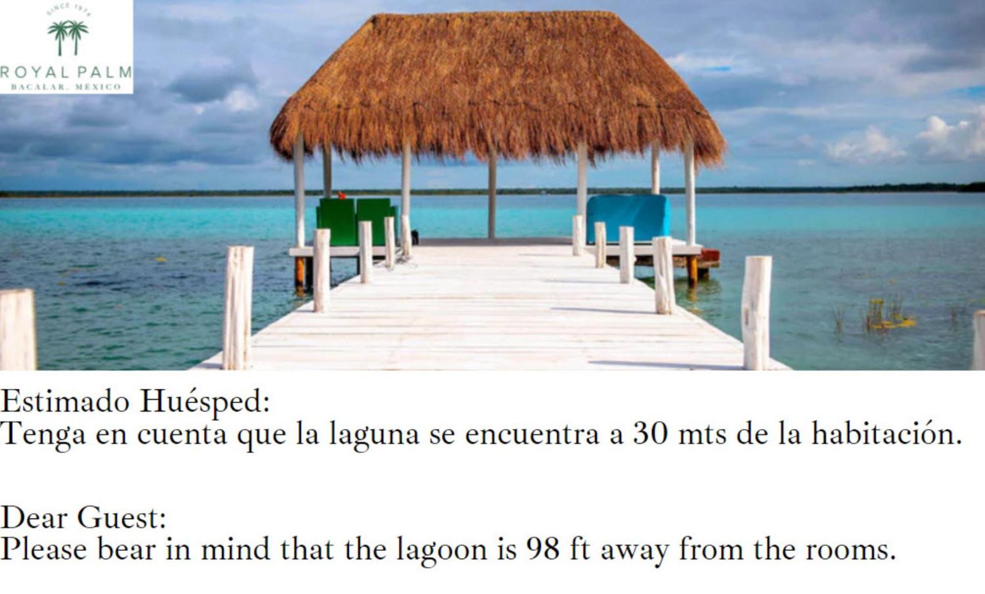 Royal Palm Cabañas&lagoon Club Hotel Bacalar