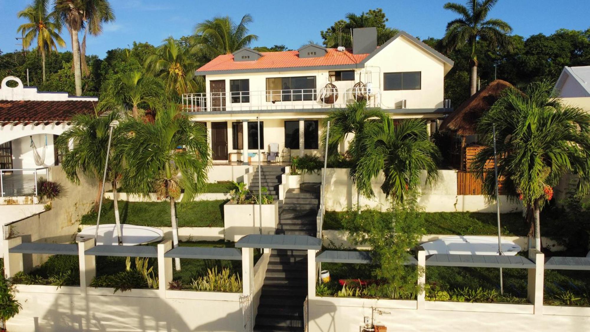 Casa Sirena - A Orilla De La Laguna Y Cenote Esmeralda Сasa de vacaciones Bacalar