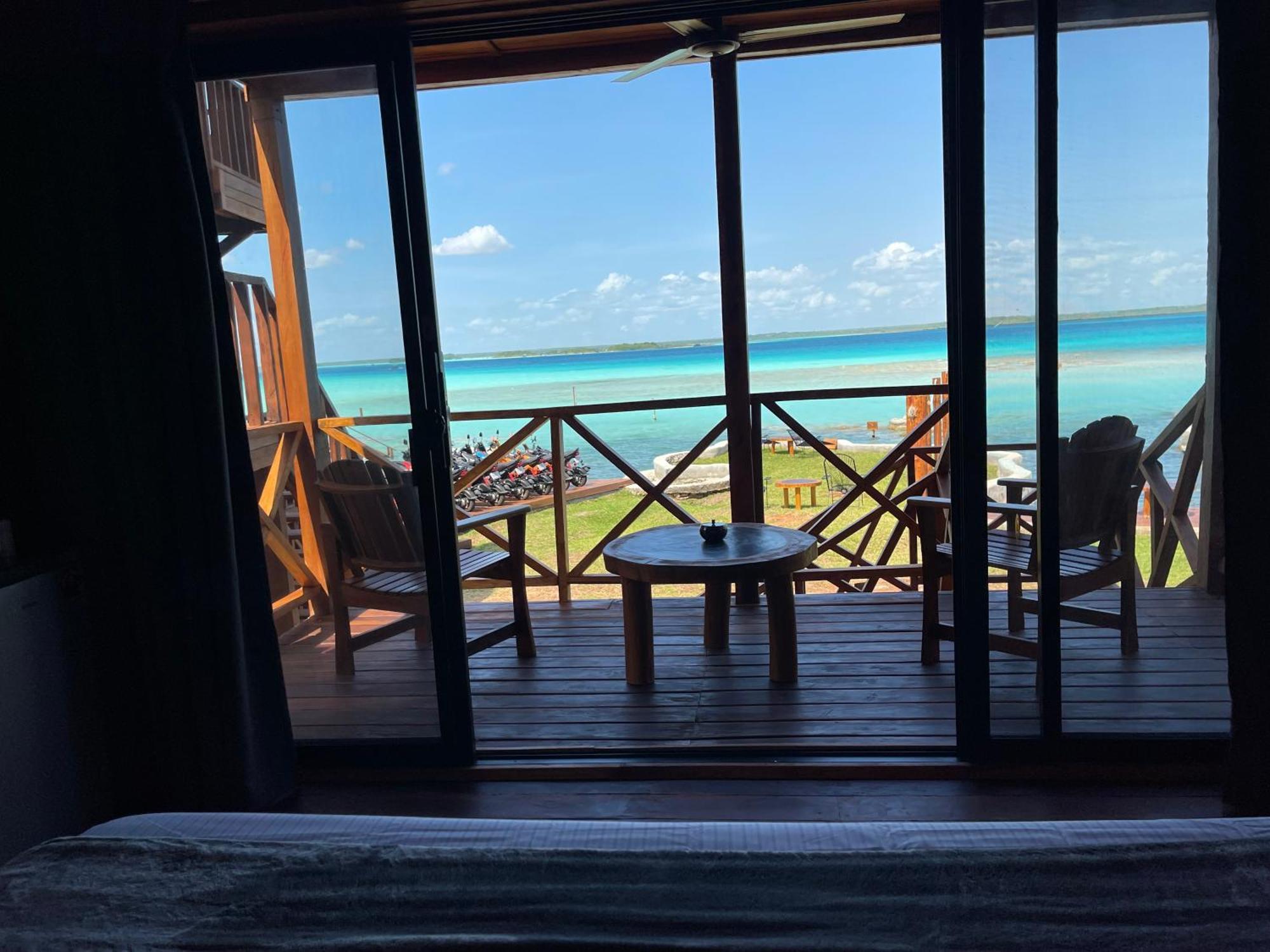 Blue Caribe Front Lagoon Bacalar