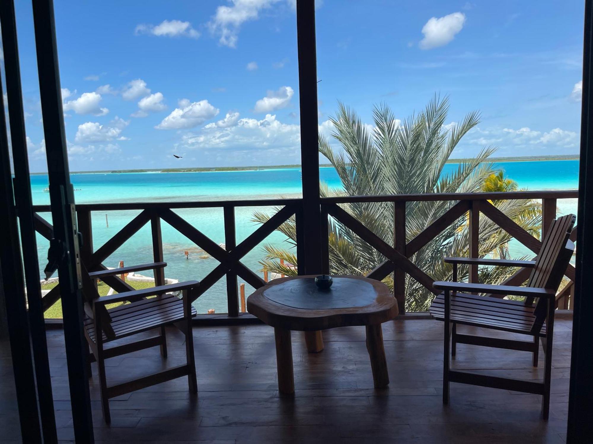 Blue Caribe Front Lagoon Bacalar