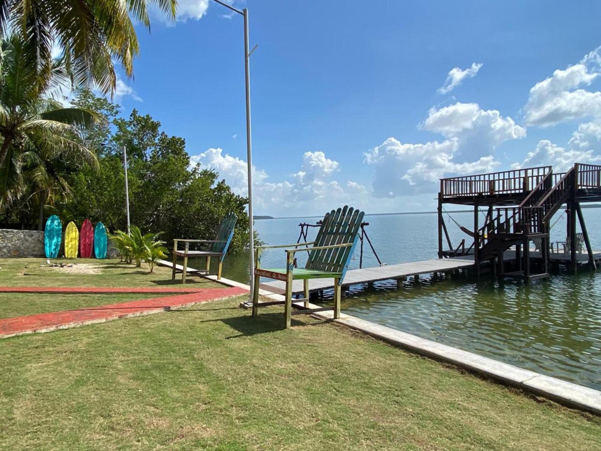 Apartment Coras Place Lagoon Front Bacalar