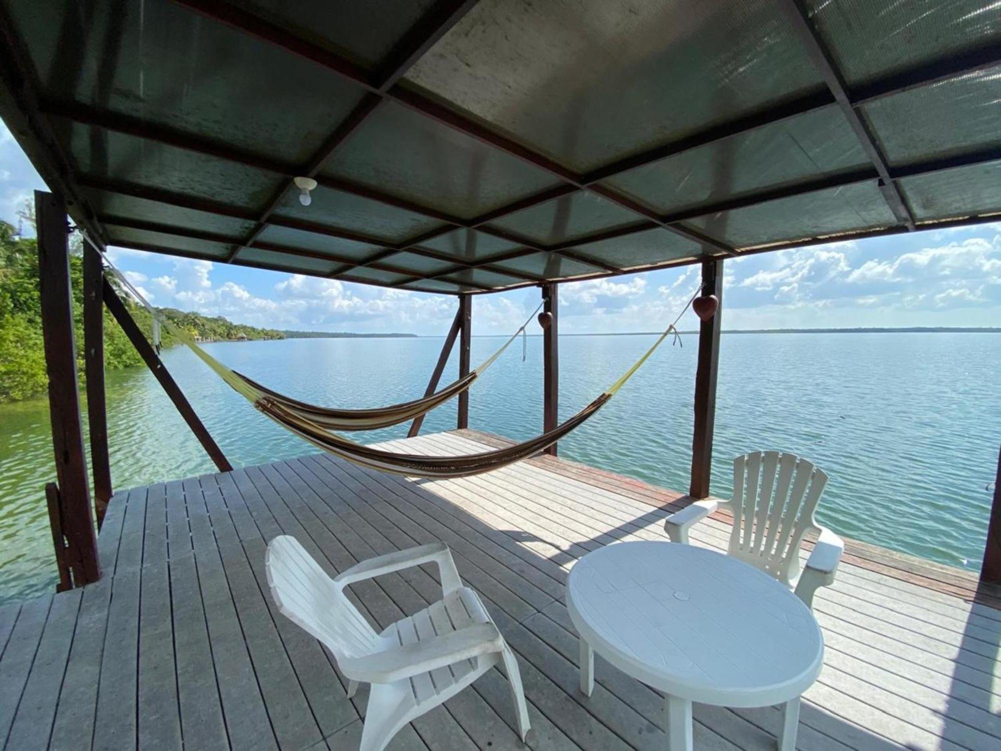 Coras Place Lagoon Front Bacalar