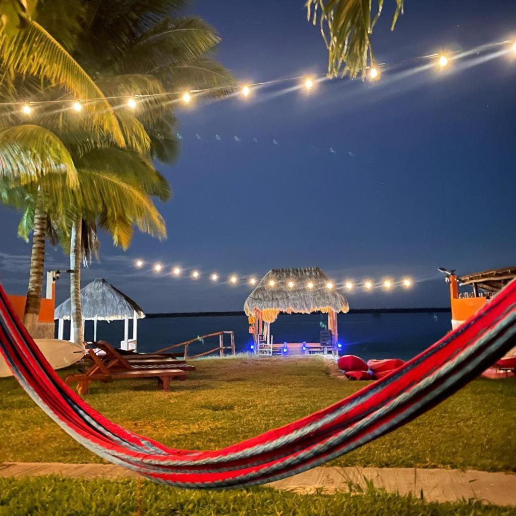 Hostelito Camping Bacalar Campo de lujo