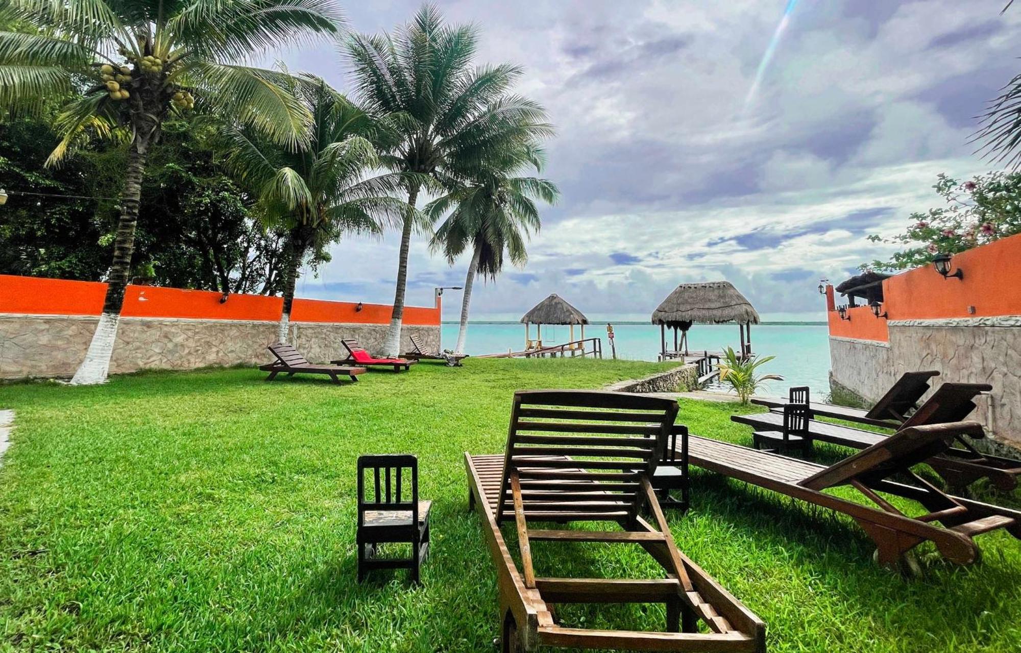 Campo de lujo Hostelito Camping Bacalar *